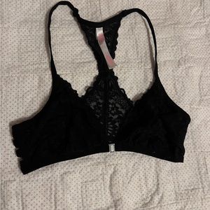 Victoria Secret Bralettes size Medium black lace